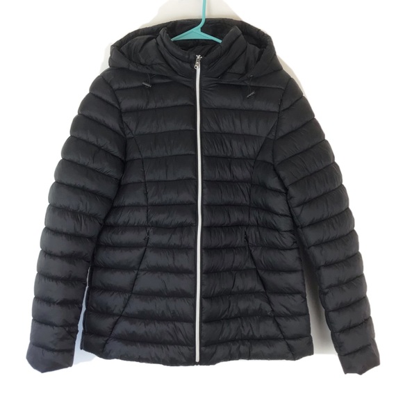 Women’s Black Puffer Jacket XL - Picture 11 of 13